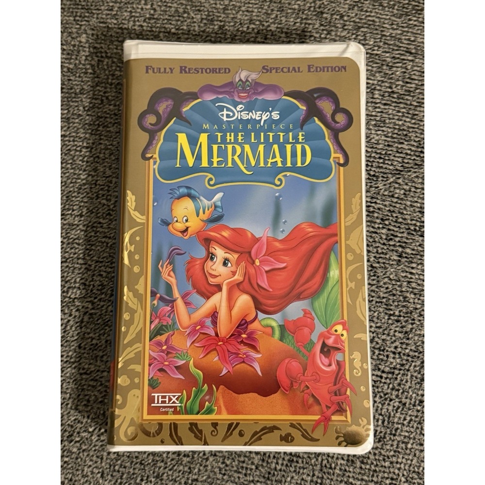 Disney's MASTERPIECE The Little Mermaid Fully Restored Special Edition VHS